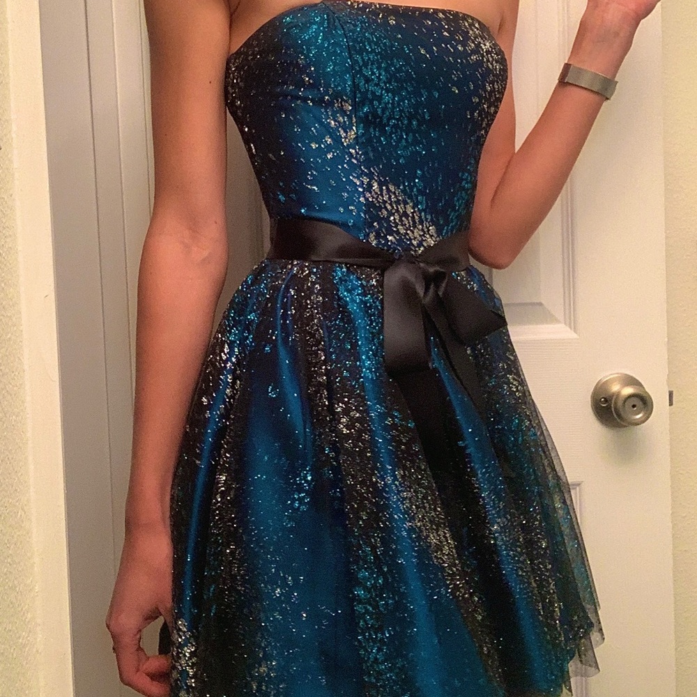 Strapless Jessica McClintock Party Dress - Size 3